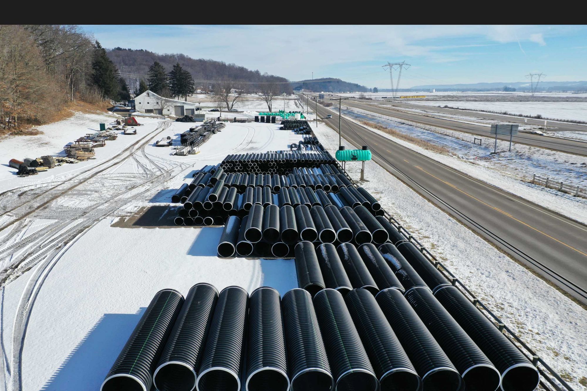 Beagle Hill Services Pipe and Tank Yard